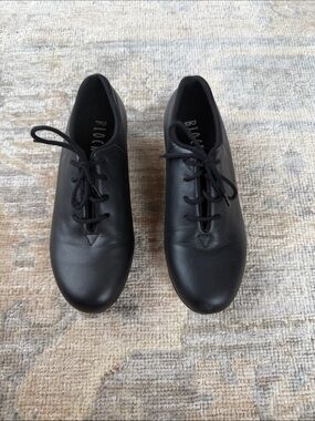 Bloch Childrens Audeo Jazz Tap Leather Tap Shoes, 1.5
